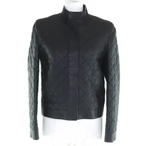 Pre-owned HERMÈS Deer skin Small Leather Goods Dearskin Leather Jacket
