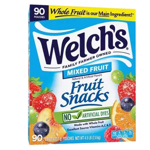 Welch's Mixed Fruit Fruit Snack, 0.8 oz, 90 pk.