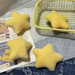 Little Star Plush Toy - Soft And Fluffy Stuffed Animal - Cute Living Room - Room Home Decor - Shelf Decoration - Playful Design - Soft Fabric Structure, Suitable for Decoration in All 12 Months