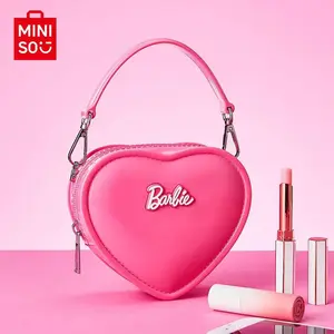 Barbie Series Love Jelly Bag PVC Rose Red Material Favourable Price Mini Bag Sweet Style Girls Bag High Quality Purse