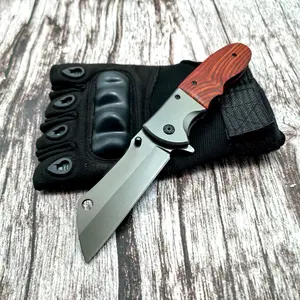 EDC pocket knife, outdoor folding knife, built-in lock, sharp blade, anti slip handle, equipped with pocket clip, suitable for outdoor home multifunctional knife, holiday gift for men
