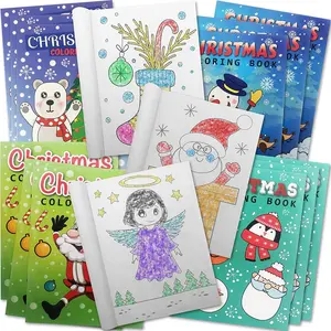 Christmas Coloring Books for Kids Bulk, Pack of 20, 5” x 7” Christmas Coloring Book, Christmas Party Favors For Kids, Favor Bag Fillers, Party Supplies, Christmas Stocking Stuffers