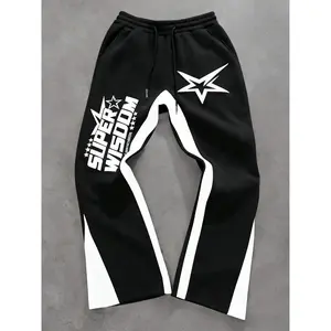 Fashionable super intelligent star shaped sports pants, soft pants, comfortable and casual style, suitable for daily and home wear, casual sports pantsRAIMENTRY