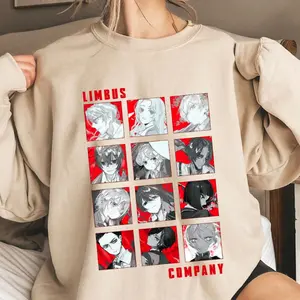 Retro Limbus T-shirt, Retro Limbus Company Sweatshirt, Vintage Unisex Hoodie, Limbus Company Characters Tee