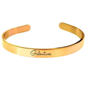 Galentines Adjustable Cuff Bracelet Gift For Valentines Friend