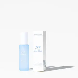 Moo Elixir - Hydration Mist | Hydrating Face Mist with Aloe, Cucumber & Mallow Extract | Instant Hydration & Antioxidant Protection for All Skin Types | 2oz Facial Spray