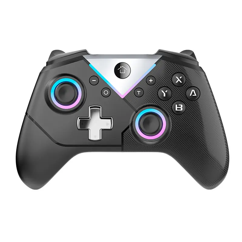 Multifunctional gamepad switch six-axis with wake-up programmable wireless bluetooth controller PS5 Touchpad ergonomic grip Turbo Set clear hdmi output dual vibration 6-axis motion sensor motor charging dock gaming clip case Xbox cool light Hall cap, Acce