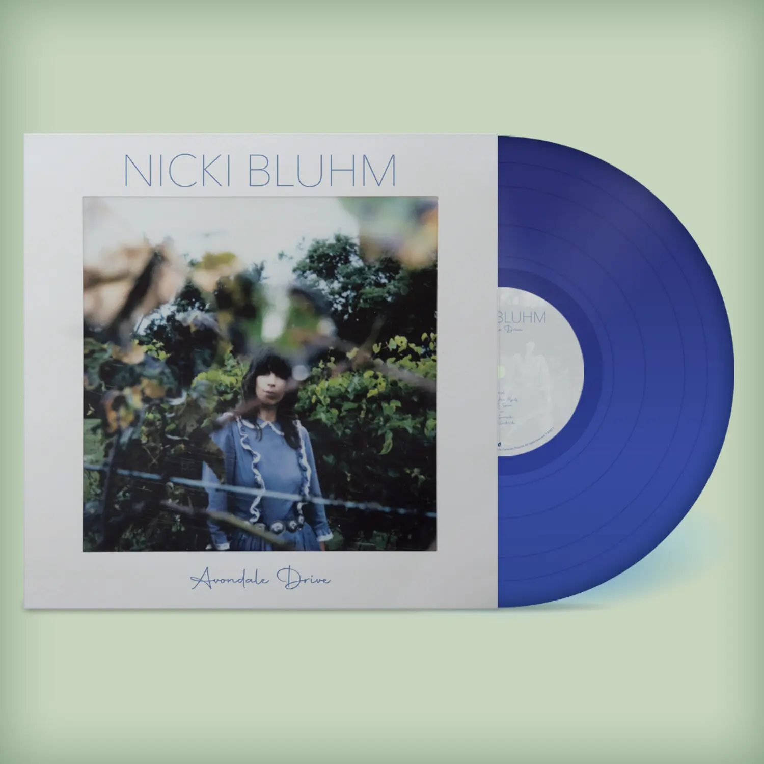 Nicki Bluhm - Avondale Drive (Clear Blue)  [VINYL RECORD - LP] Blue, Clear Vinyl, 140 Gram Vinyl,