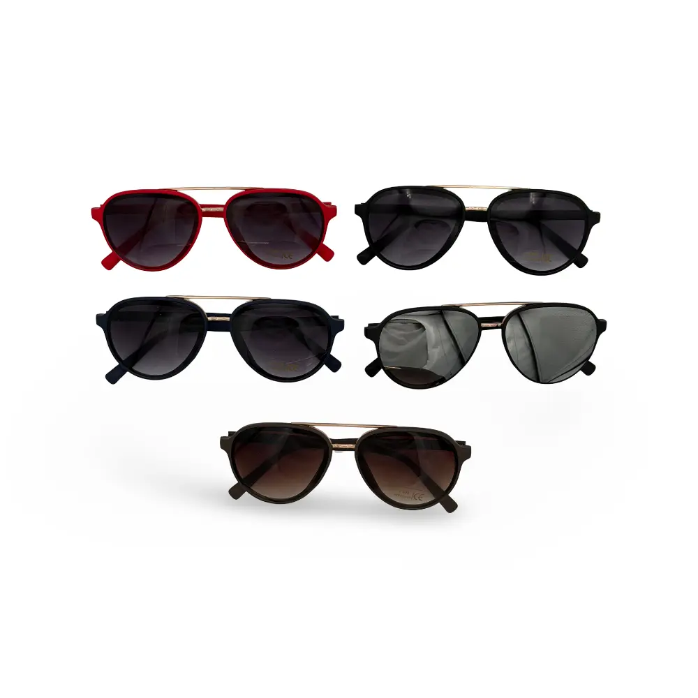 #15-C5244 CICI Sunglasses Premium Vintage Square Sunglasses for Women and Men