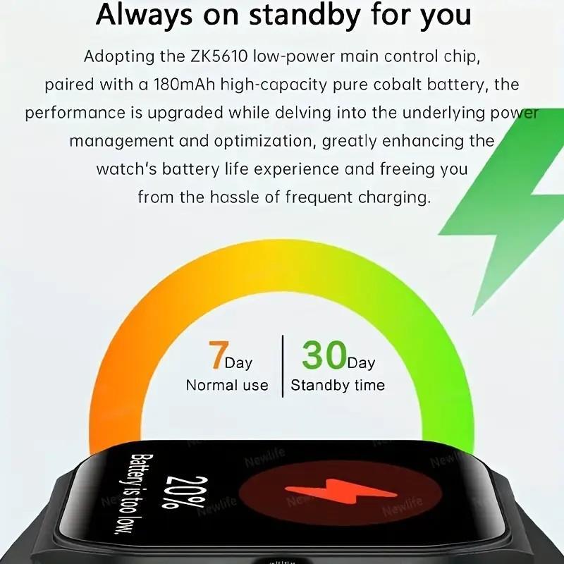 Mother's Day Gift: 2026 New Smartwatch, Easy Connectivity, Compatible with iPhone/Android Systems, Perfect Wearable Smartphone Gift