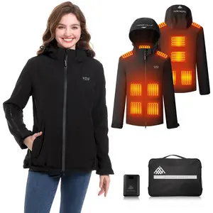 Heated Clothing for Women - Keep Warm Anywhere! Premium Quality, Stylish Design. Ideal for Ladies in Cold. Detachable Jacket Technical Jacket