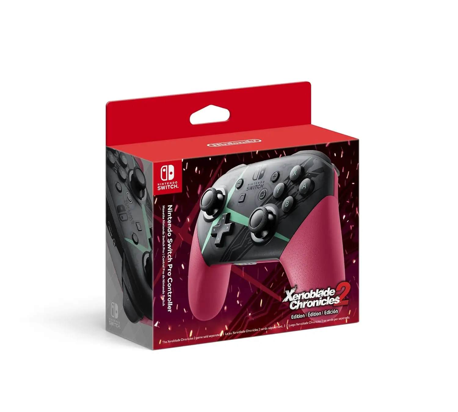 Nintendo Pro Controller Xenoblade Chronicles 2 Edition - Nintendo Switch Nintendo Pro Controller Xenoblade Chronicles 2 Edition - Nintendo Switch