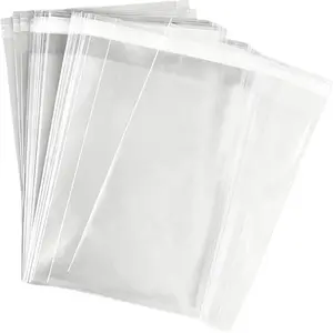7x10 inch 100 count Clear Self Sealing Cellophane Bags Resealable Adhesive Candy Nuts  Party Favors Photos A5 Cards Envelopes  Plastic Packaging Poly Bag
