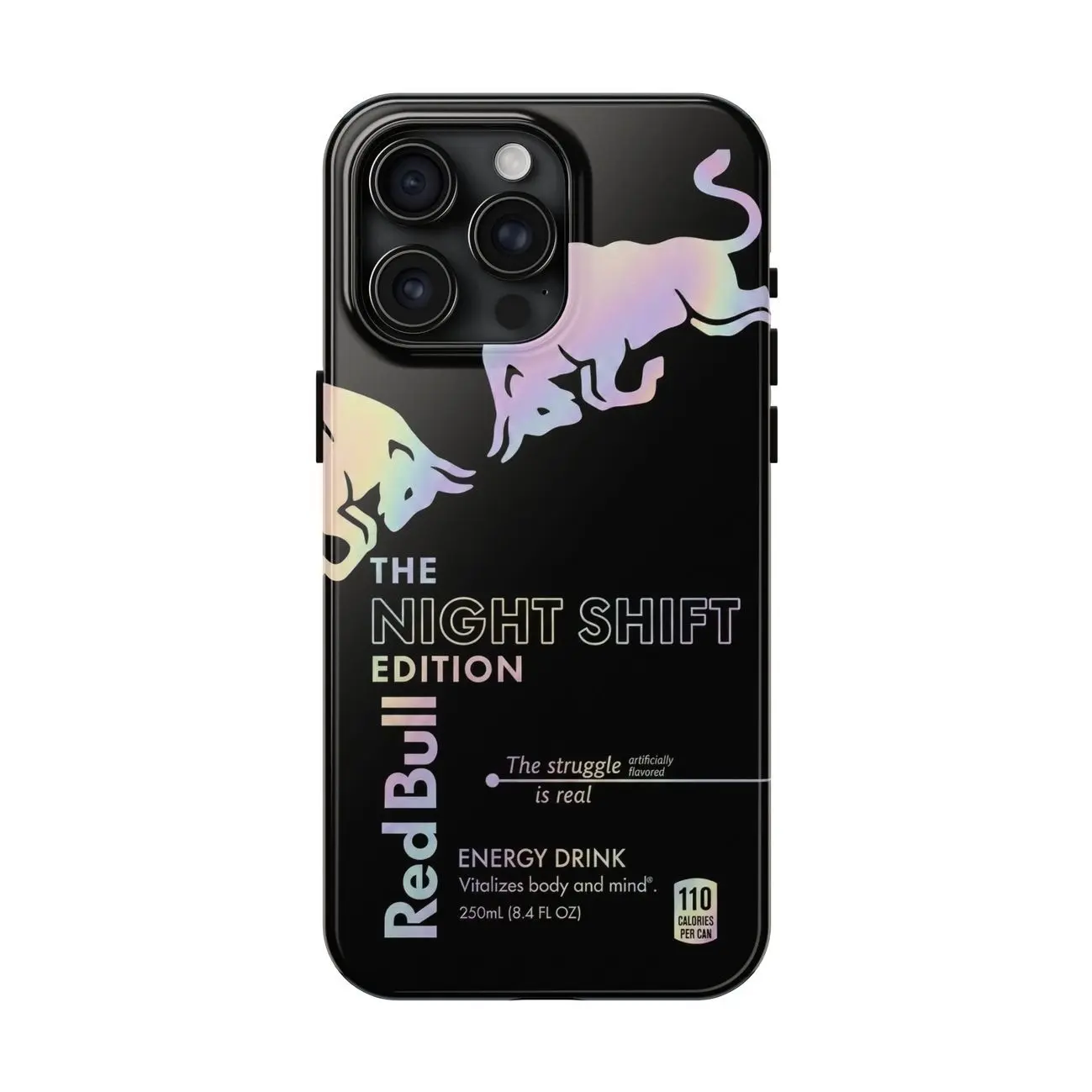 Red Bull Energy Night Shift & Neon Editions Drinks phone case Compatible with iPhone 7, 8, X, 11, 12, 13, 14, 15, 16 17 & Samsung Galaxy S21, S22, S23 & S24 S25 series 9