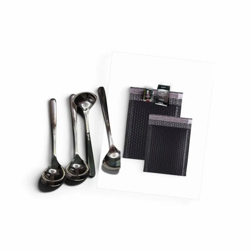 4 Large Stainless Steel Spoons, 1 Bio Sun Stick Bundle