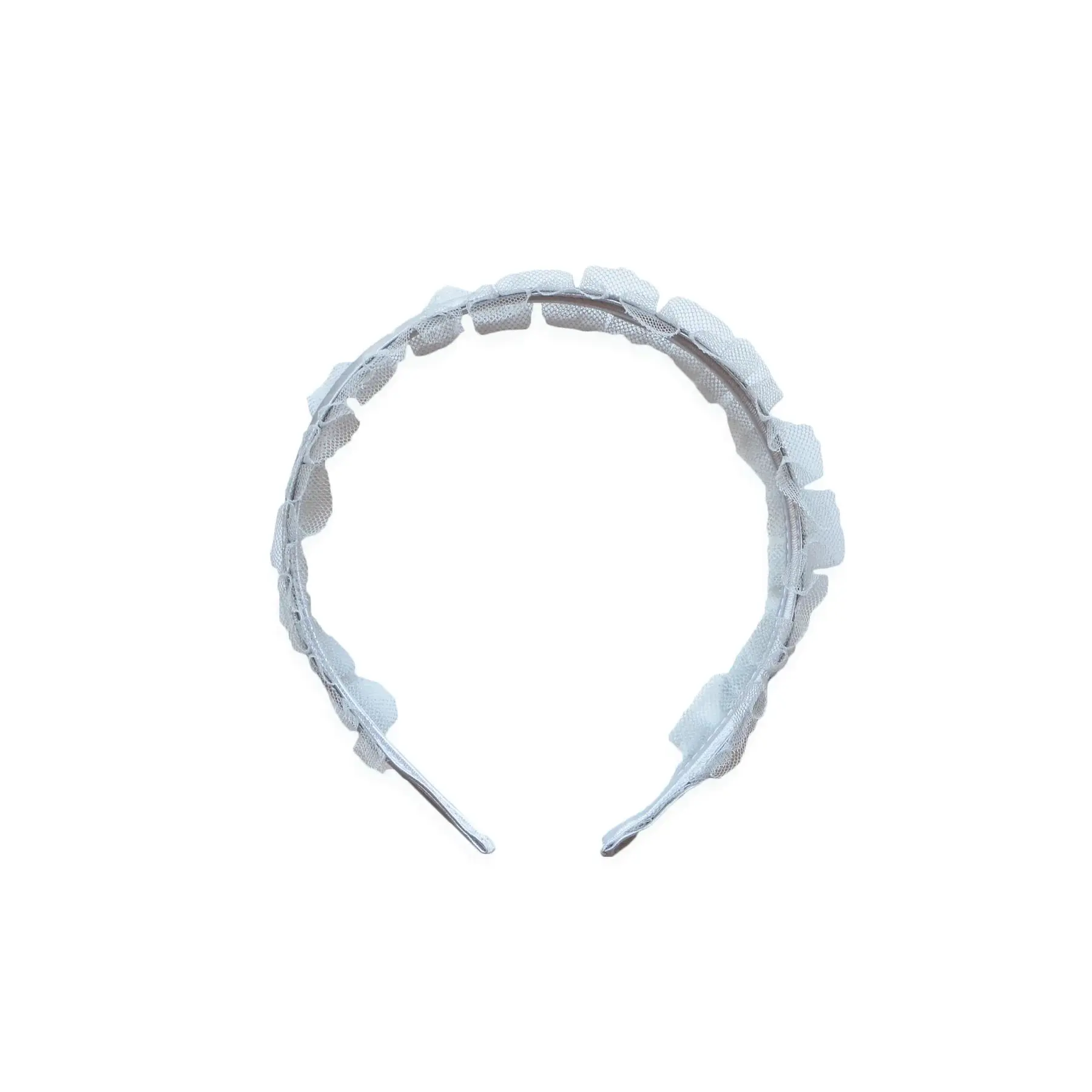 Swan Satin Headband, Ivory
