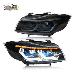 TT-ABC Led Headlight For 2009-2012 BMW 3-Series E90 E91 320i 323i 325 330 335 Projector Headlamp