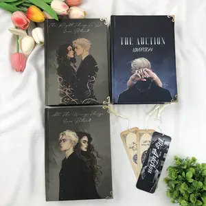 The Rights And Wrongs Series Hardcover Book by LovelBitca8 | The Auction, All The Wrong Things, The Right Thing To Do Dramione Book Set | Fantasy Romance BookTok | Gift for Bookish