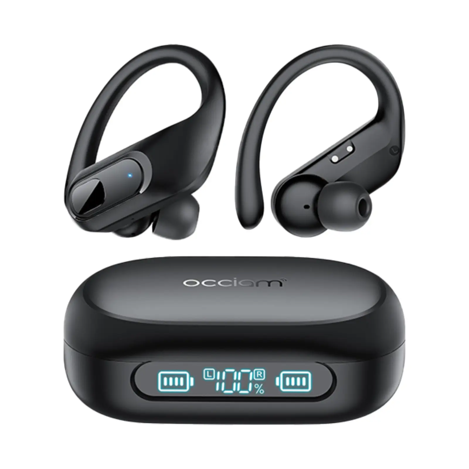T9 TWS Wireless Earbuds: Bluetooth 5.3, 96Hrs Playback, Waterproof, LED Display - Ideal for Sports Audio Earphones Electronic Headset Headphone