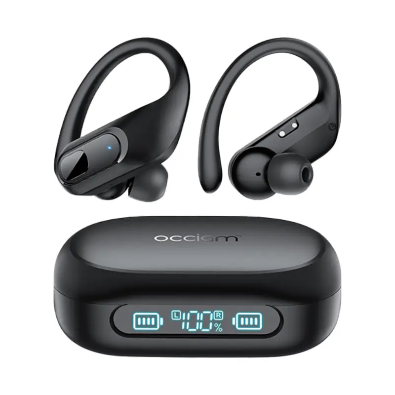 T9 TWS Wireless Earbuds: Bluetooth 5.3, 96Hrs Playback, Waterproof, LED Display - Ideal for Sports Audio Earphones Electronic Headset Headphone