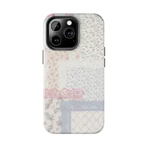 FLORAL QUILT Phone Case - Case for iP 8, X, 11, 12, 13, 14, 15, 16