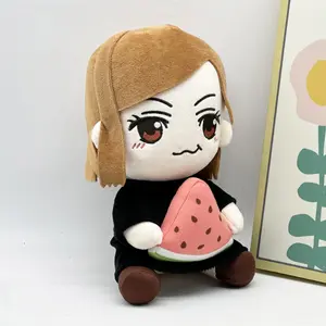 Anime JJK Plush toys Keychain Kugisaki Nobara Gojo Satoru Choso Plush Itadori Yuji figure Inumaki Toge pillow Pendant Kids Gift