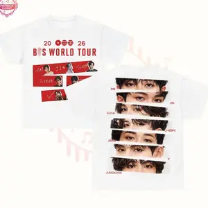 Bangtan World Tour 2026 Graphic Tee, Sweatshirt, Hoodie, Kpop Band Shirt Unisex Kpop Arrmy Gift RNM