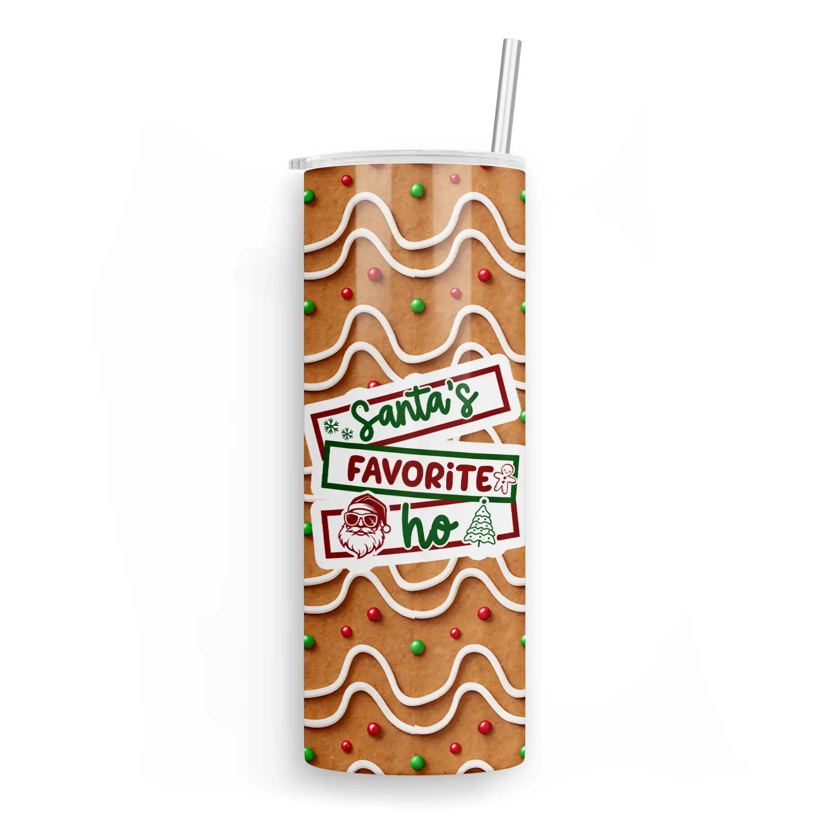 Santa's Favorite Ho Tumbler