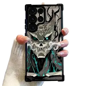 Japanese Anime Monster 8 Phone Case for Galaxy S25 S24 S23 S22 S21 FE Ultra Plus 4G 9G Shockproof Transparent Soft Back Cover