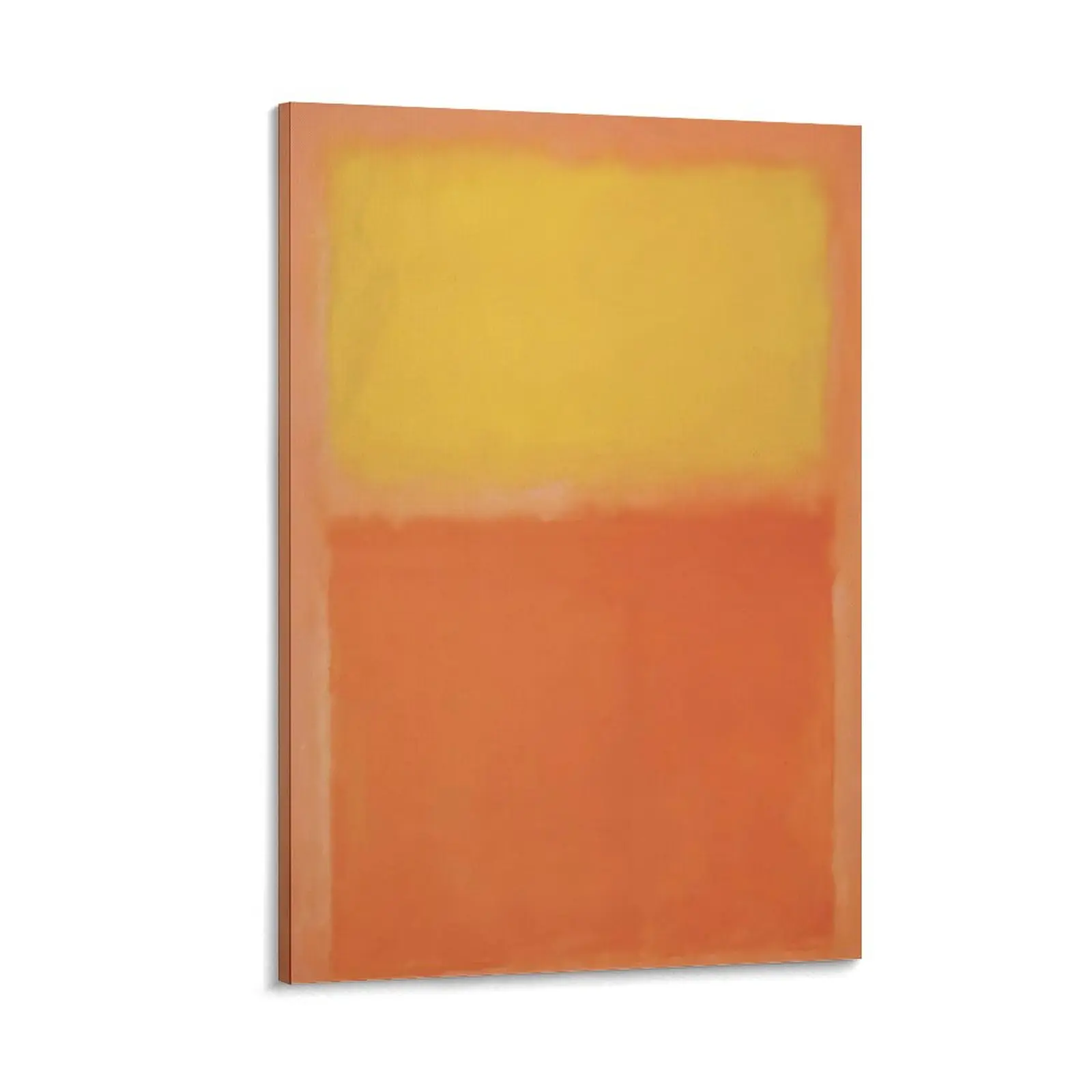 Mark Rothko's Orange And Yellow - Canvas Posters, Wall Art Prints for Decorating Living Room & Bedroom Spaces. Poster Canvas Wall Art For Bedroom Decor Bar Office Room Decor Gift