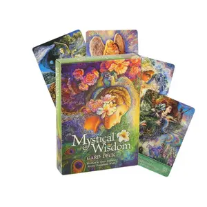 44 Cards Oracle Wisdom Deck by Gard, Vibrant Illustrations, High-Quality Paper, Perfect for Meditation & Tarot Reading
