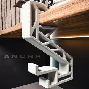 ANCHR Under Desk Hook for Headphones, Xbox Controller & Gaming Accessories