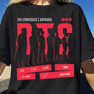 Bangtan World Tour 2026 Shirt, The Kings Return Shirt, Bangtan 2026 Album Songs Concert Tee, Merch Gift for Fan C4T