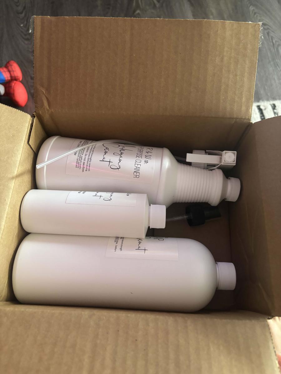 Item: Mahogany Coconut Cleaning Day Bundle