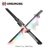 Spark Edition DKD 31.5" Cyberpunk SparkBlade Lightsaber Toy with Sound & Fog, Eight-Color Streaming Light Effect, Type-C Rechargeable for Rave, Cosplay & Display Perfect Halloween Christmas gifts