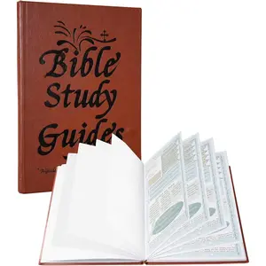 66-Page  Study Guide Notebook, Christian  Study Journal for Women & Men, Scripture Study Notebook with Guided Prayer & Reflection Pages, Daily Devotional  Study Book for Church & Personal Worship