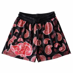 Naruto Gym Shorts Akatsuki Paisley
