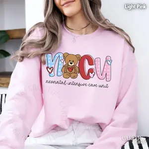 Neonatal Intensive Care Unit Sweatshirt, NICU Nurse Valentine's Day