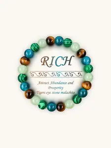 Crystal Tiger Eye Stone Attract Wealth Premium Bracelet, Fashionable Unisex Design, Perfect Gift for Friends, Wear Anytime Jewelry, High Quality Bracelet