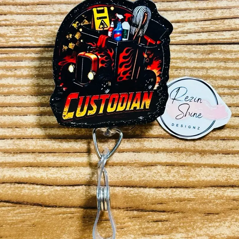 Custodian Hot Rod Black Badge Reel