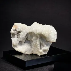 Coral White Chalcedony with Apophyllite