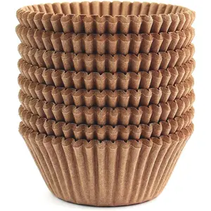 Standard Size Baking Cups -Grade Greaseproof Paper Cupcake Liners 200 count ()