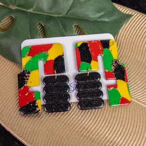 Juneteenth Imani Stud Earrings