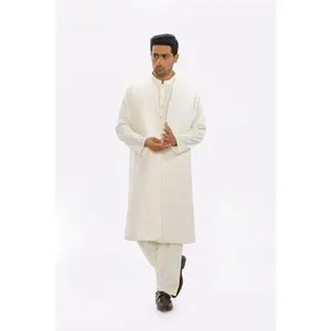 Men Kurta Shalwar & Overcoat set DIG23-03