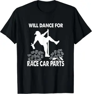 100% Cotton Funny Dirt Track Racing Stock Car Race Track Dirt Racing T-Shirt