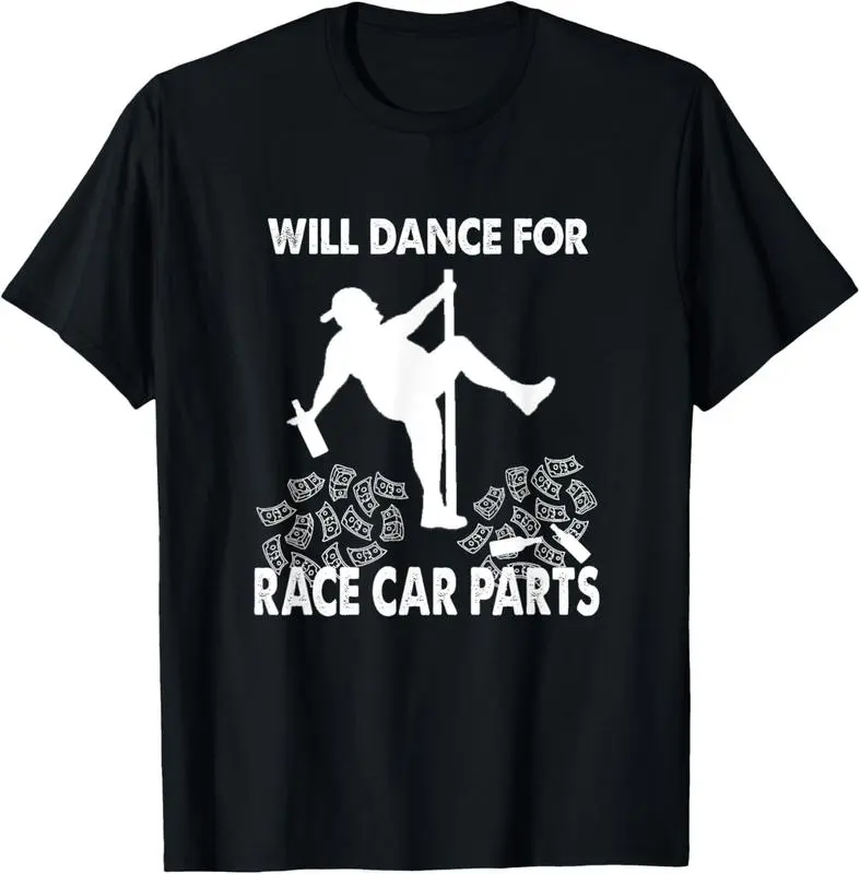 100% Cotton Funny Dirt Track Racing Stock Car Race Track Dirt Racing T-Shirt