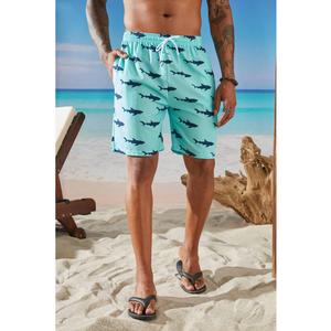 JUNBAOSS Men's Lightweight Printed Beach Shorts, Summer Beach Shorts, Hawaiian Holiday Printed Shorts summerwins
