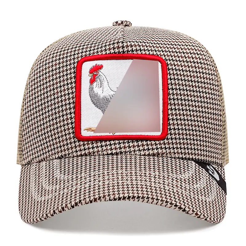 Rooster plaid pattern