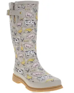 Western Chief Women's Farmhouse Tall Rain Boot Round Toe - 21005501P