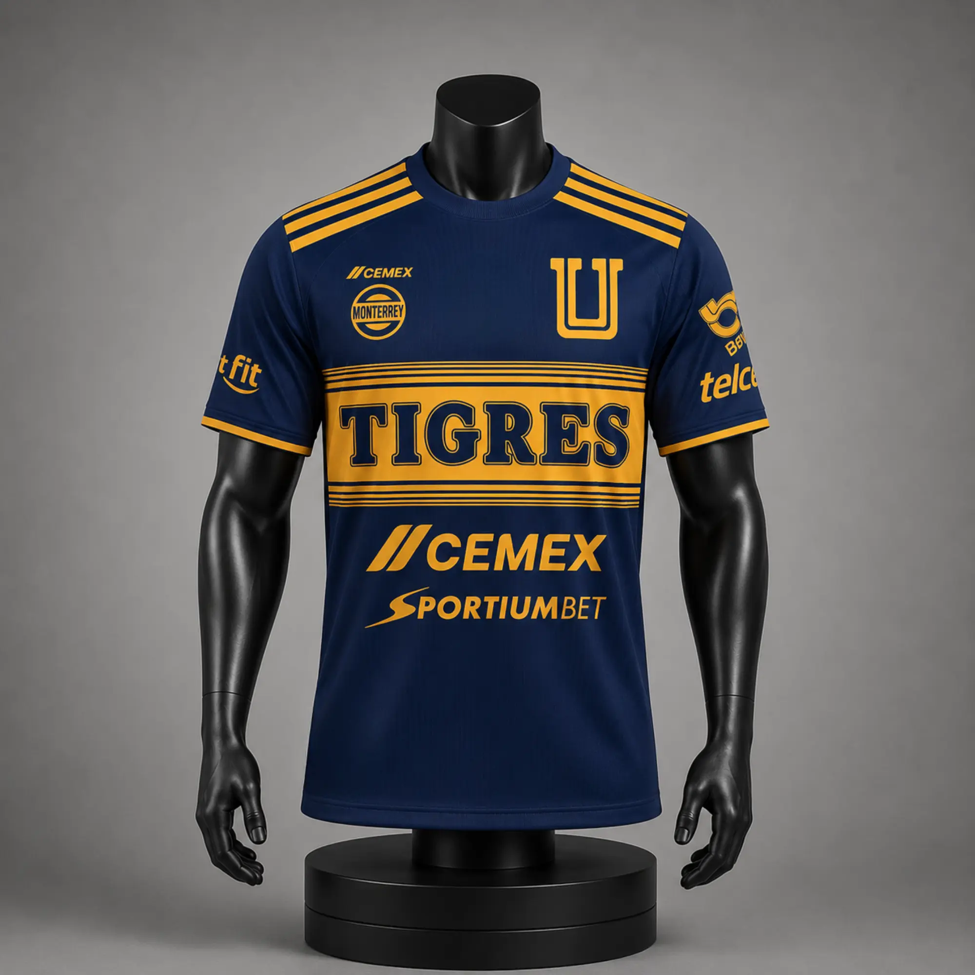 [Hot Today] - Tigres UANL 2026-27 Away Soccer Jersey - Full Print Logo